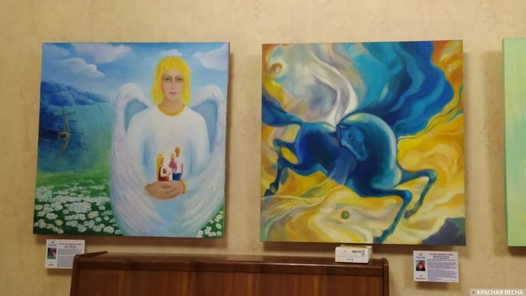 г. Новосибирск. Выставка арт-проекта «Ангелы мира»