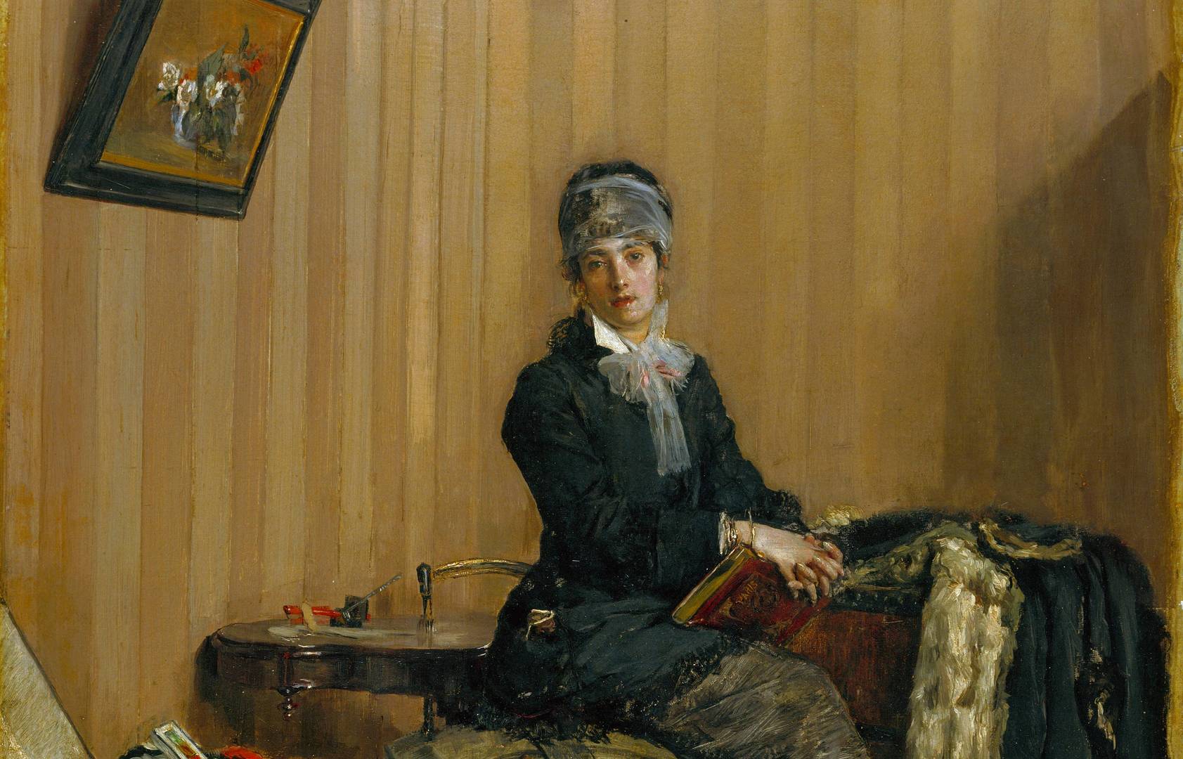 Антонио Манчини. Таможня. 1877 (фрагмент)