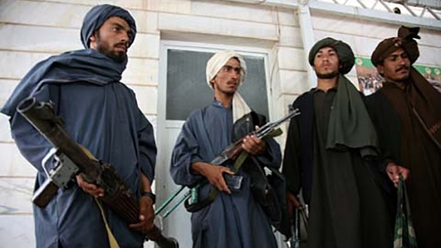 Бойцы «Талибана» (организация, деятельность которой запрещена в РФ)