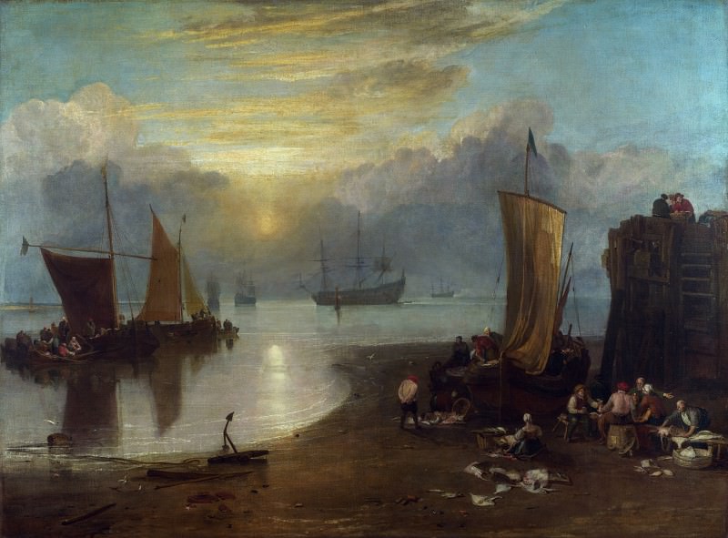 Уильям Тёрнер. Свет восходящего солнца, развеивающий туман. До 1807