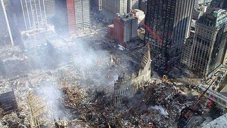 Последствия теракта 11 сентября 2001 года [noaa.gov]