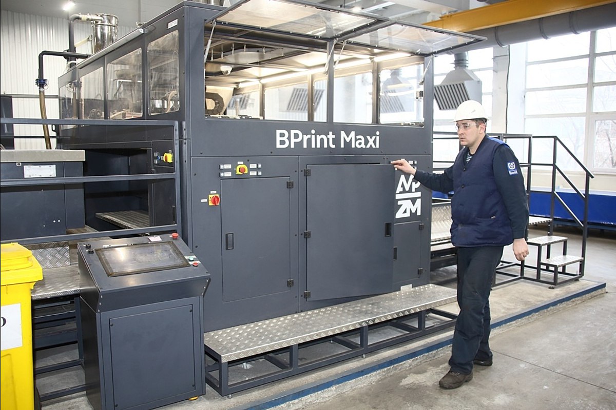 3D-принтер на литейном заводе КамАЗа