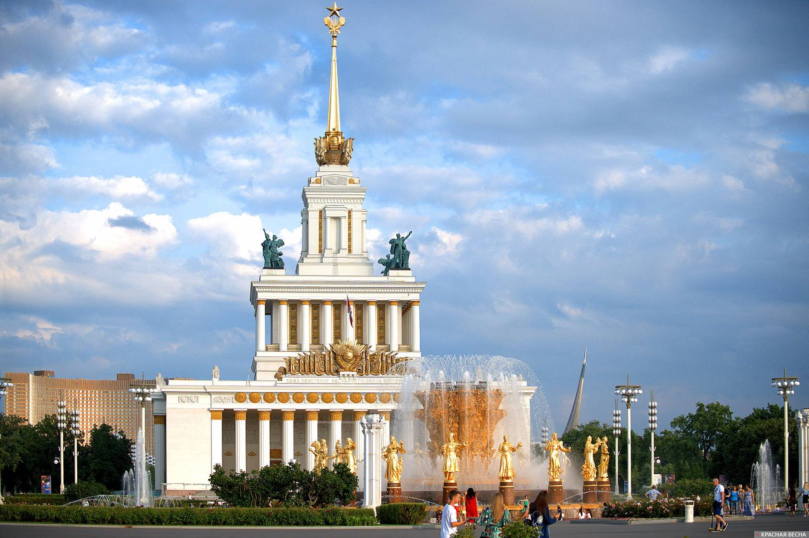 Фонтан «Дружба народов». ВДНХ