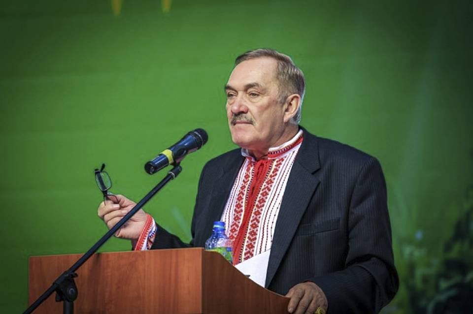 Владимир Мегре на фестивале «Звенящие Кедры». 2013 г.