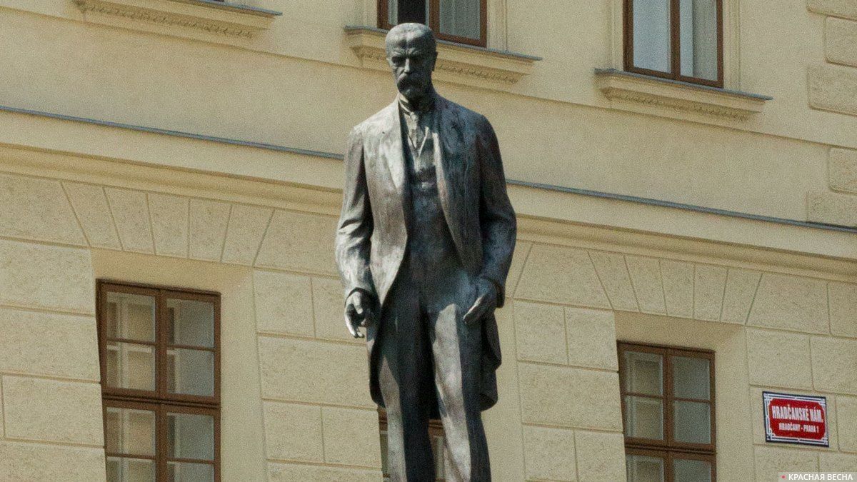 Первый президент Чехословакии Томаш Гарриг Масарик. Прага. Чехия