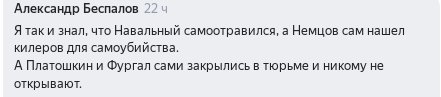 Цитата из комментариев на портале 