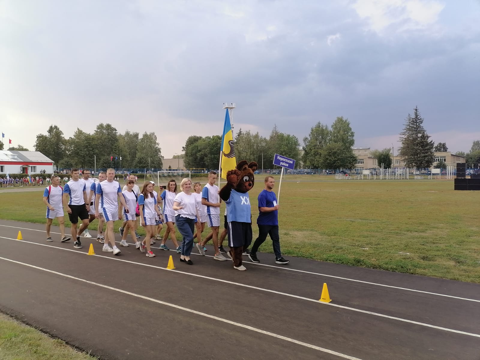 Открытие XXI летних игр на призы губернатора Костромской области в Нерехте