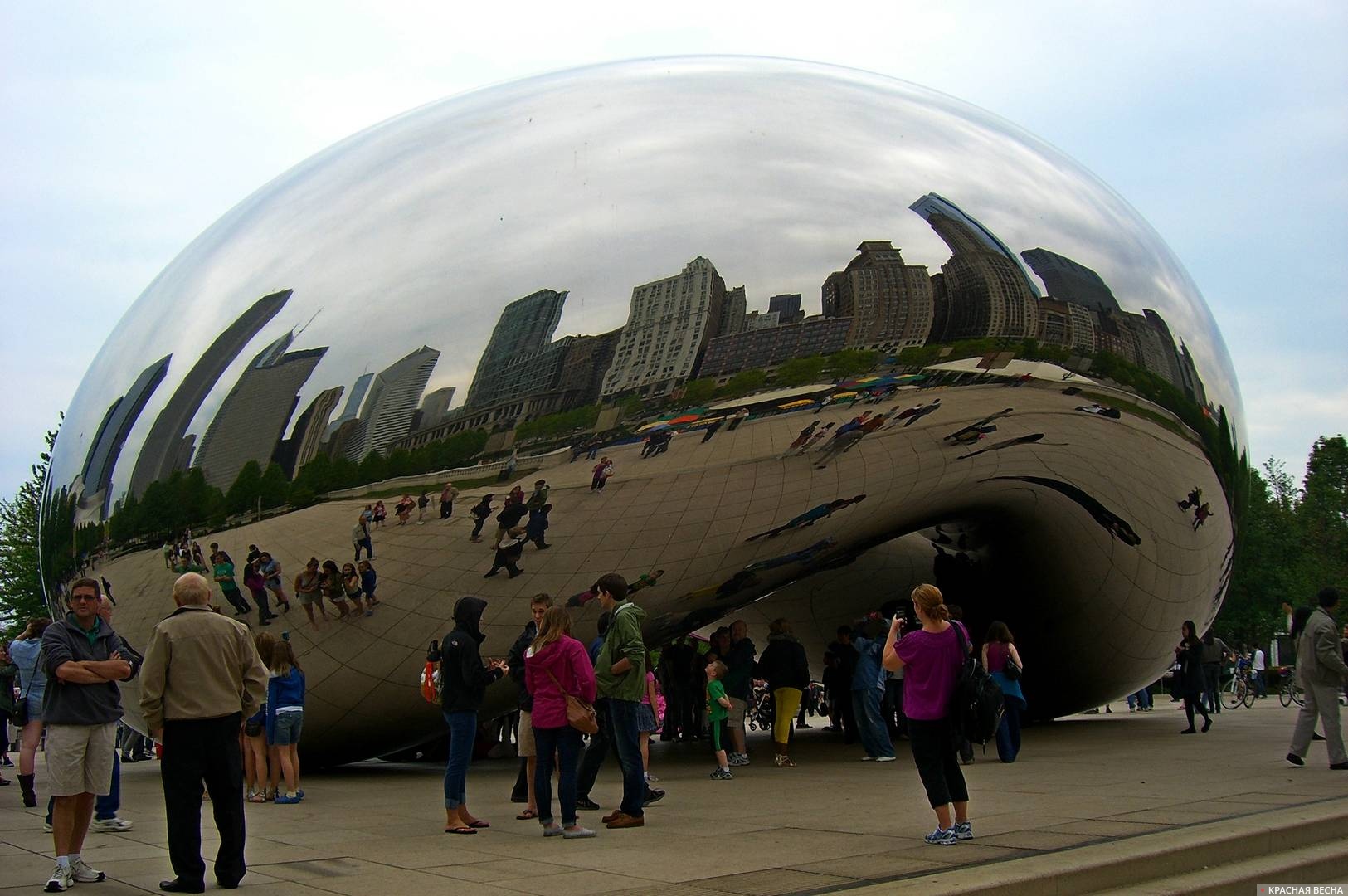 Город на бобе (Облачные врата). Чикаго