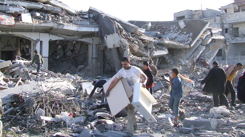 Разрушения в Газе (архив)