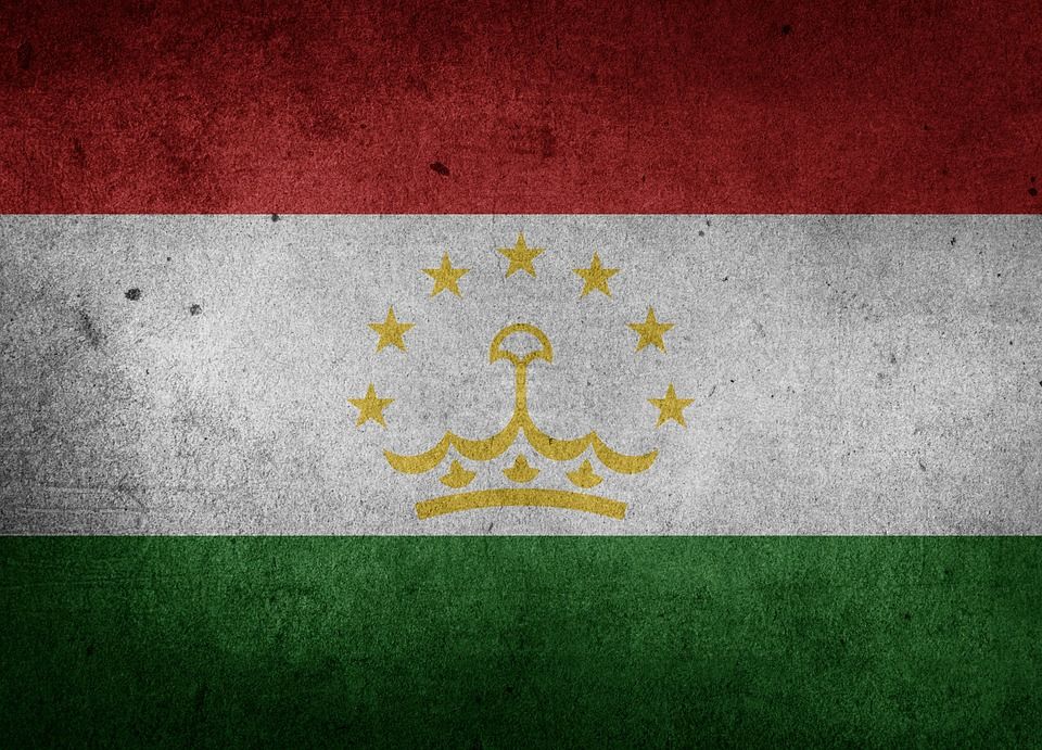 флаг, таджикистан, азия