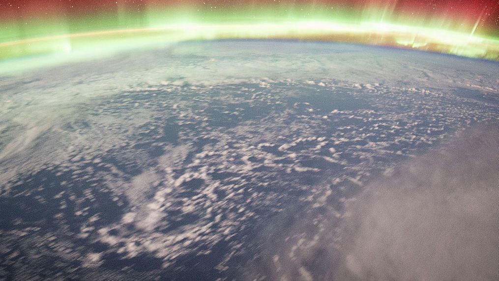 Вид Земли с космической станции