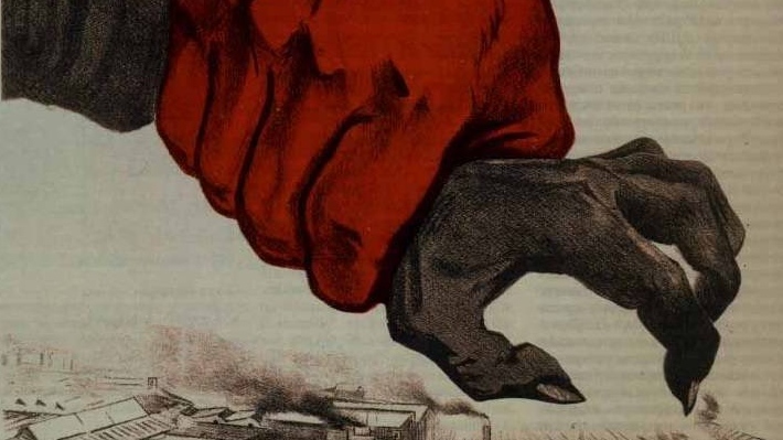 Иосиф Серебряный. Будь бдительным! (фрагмент). 1941