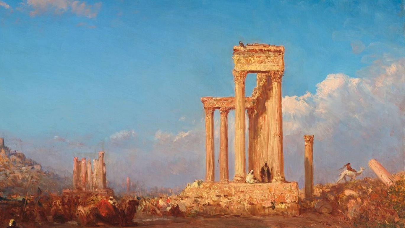 Феликс Зим. Руины. Пальмира. 1911