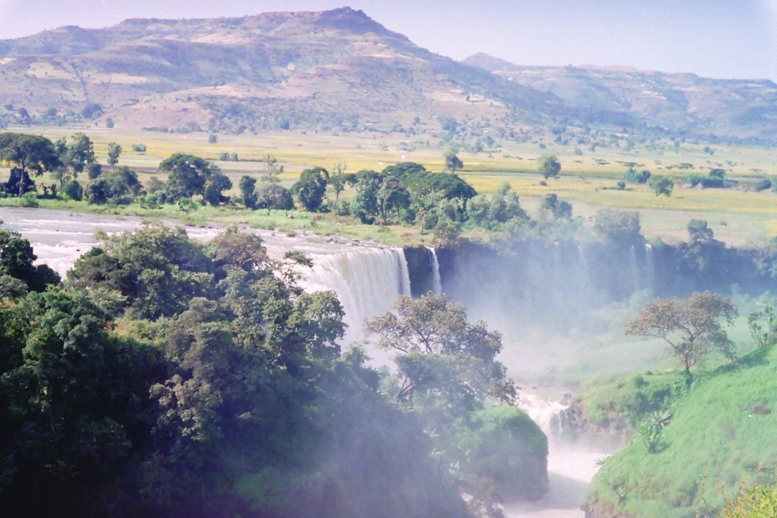 Водопады на Голубом Ниле