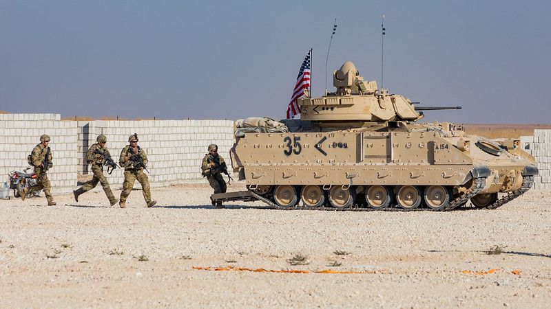 Американский контингент в Сирии