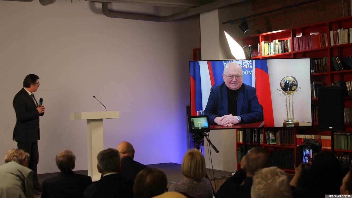 Видеообращение первого космонавта Чехословакии Владимира•Ремека