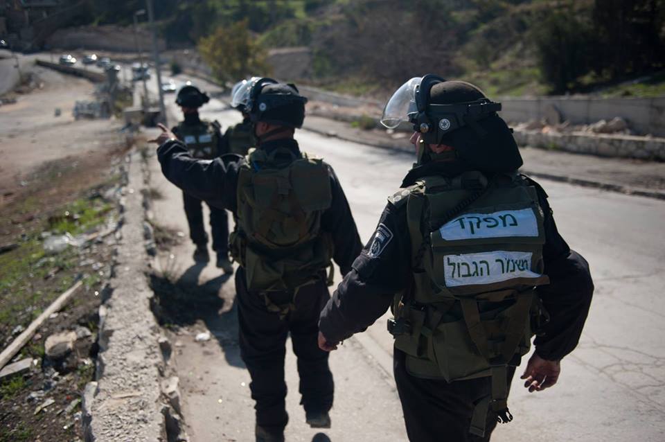 Полиция Израиля на Западном берегу