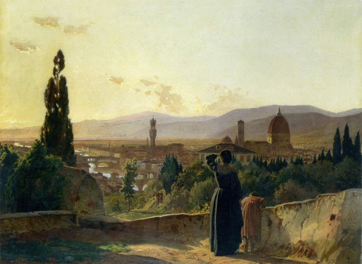 Ге Николай Николаевич. Флоренция, 1864