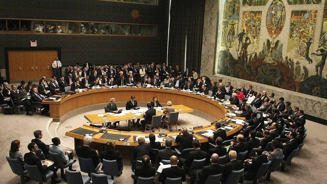 Заседание совбеза ООН