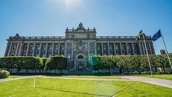 Здание парламента в Швеции