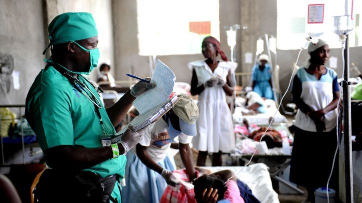 Больница в Африке