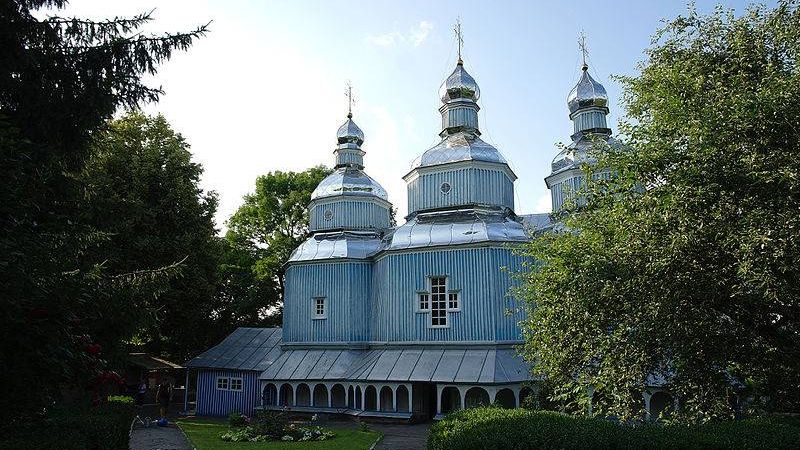 Николаевская деревянная православная церковь. Украина, Винница