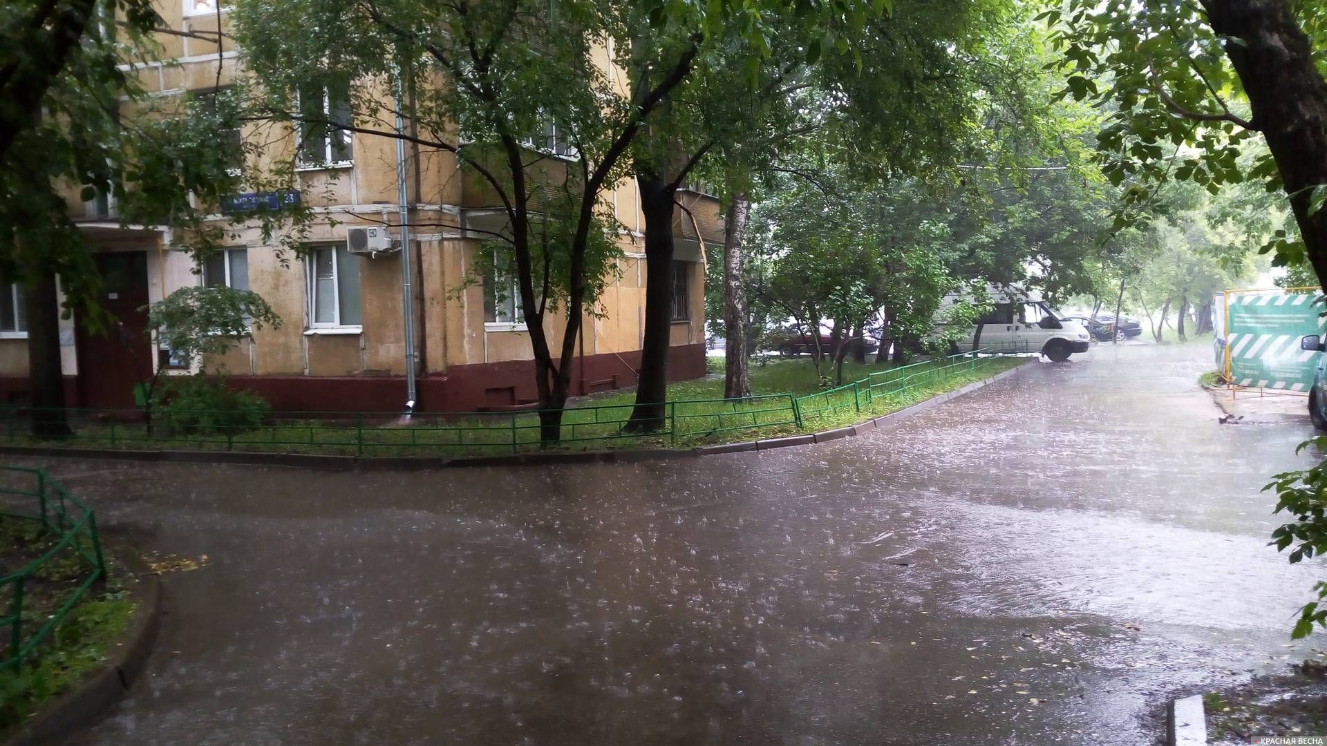 Дождь. Москва