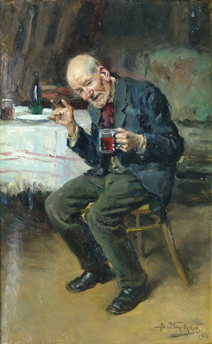 Владимир Маковский. Пьяница. 1906