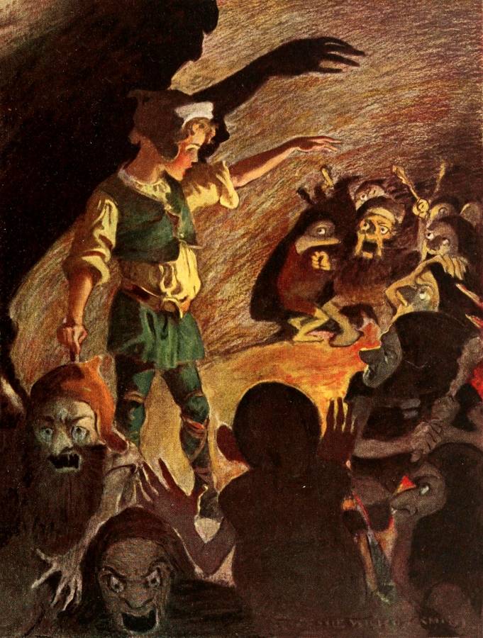 Джесси Уиллкокс Смит. В пещере гоблинов. 1920