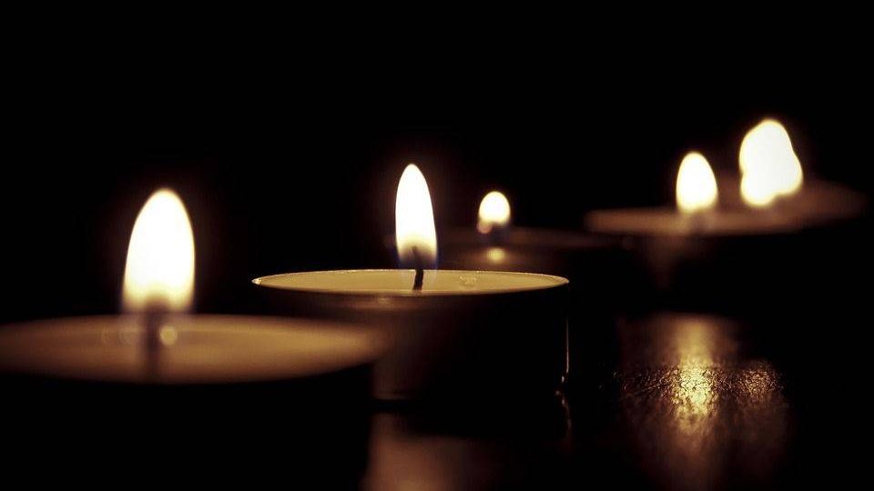 Свечи в память о погибших