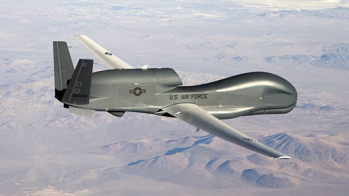 Американский разведовательный БПЛА Global Hawk