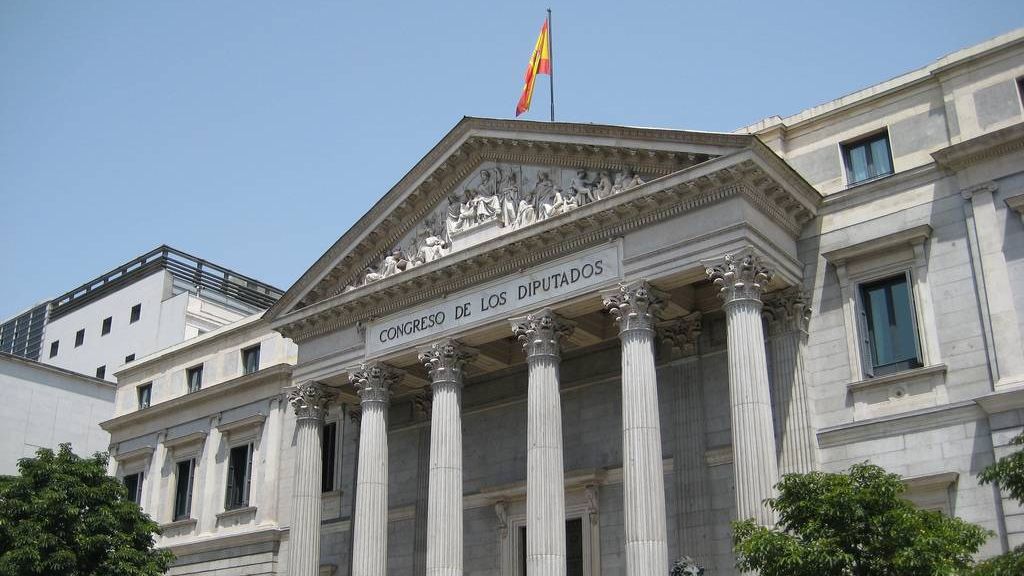 Здание Конгресса депутатов. Испания
