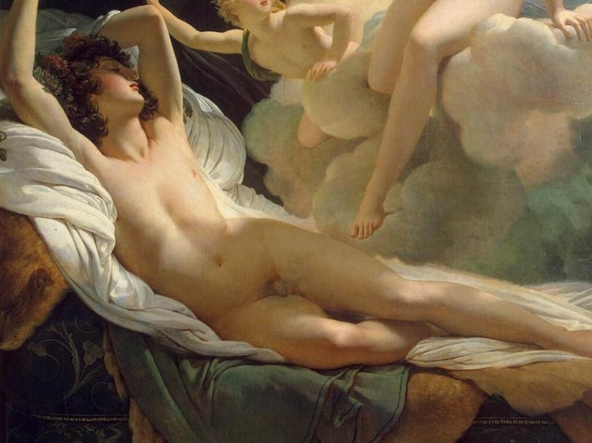 Пьер Нарсис Герен. Морфей и Ирида (фрагмент). 1811