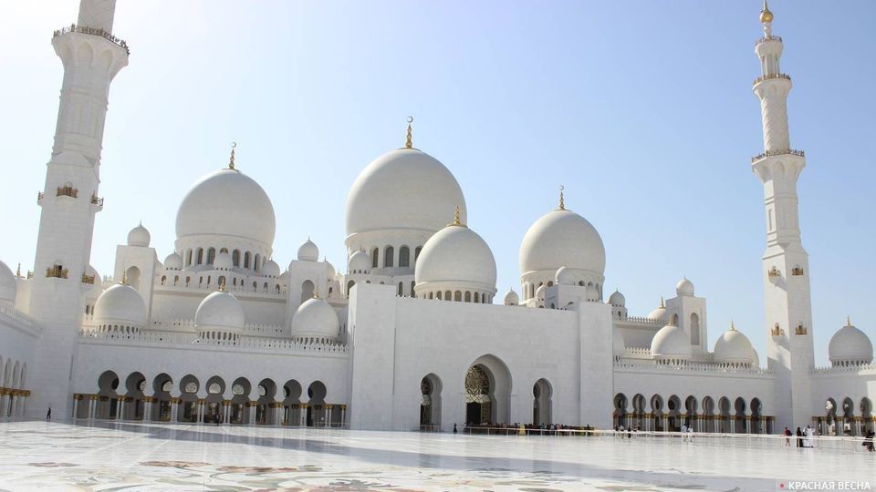 Мечеть шейха Зайда. Абу-Даби, ОАЭ