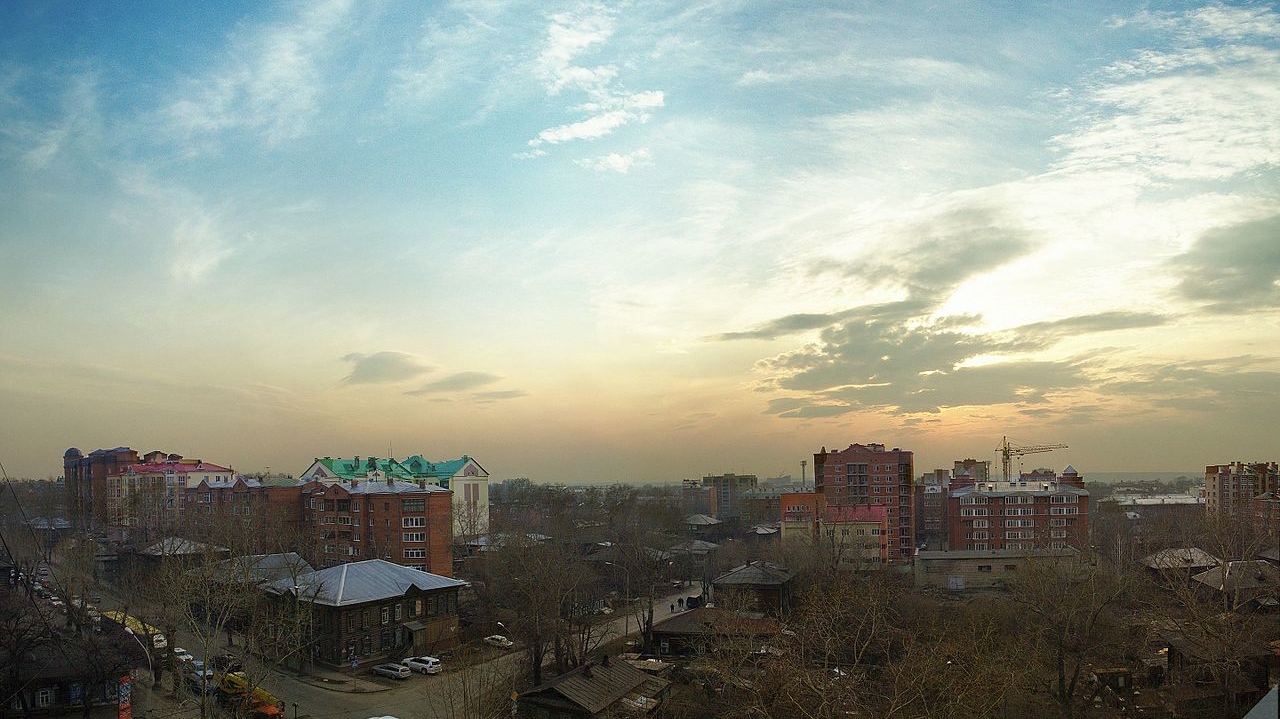 Вид на Томск