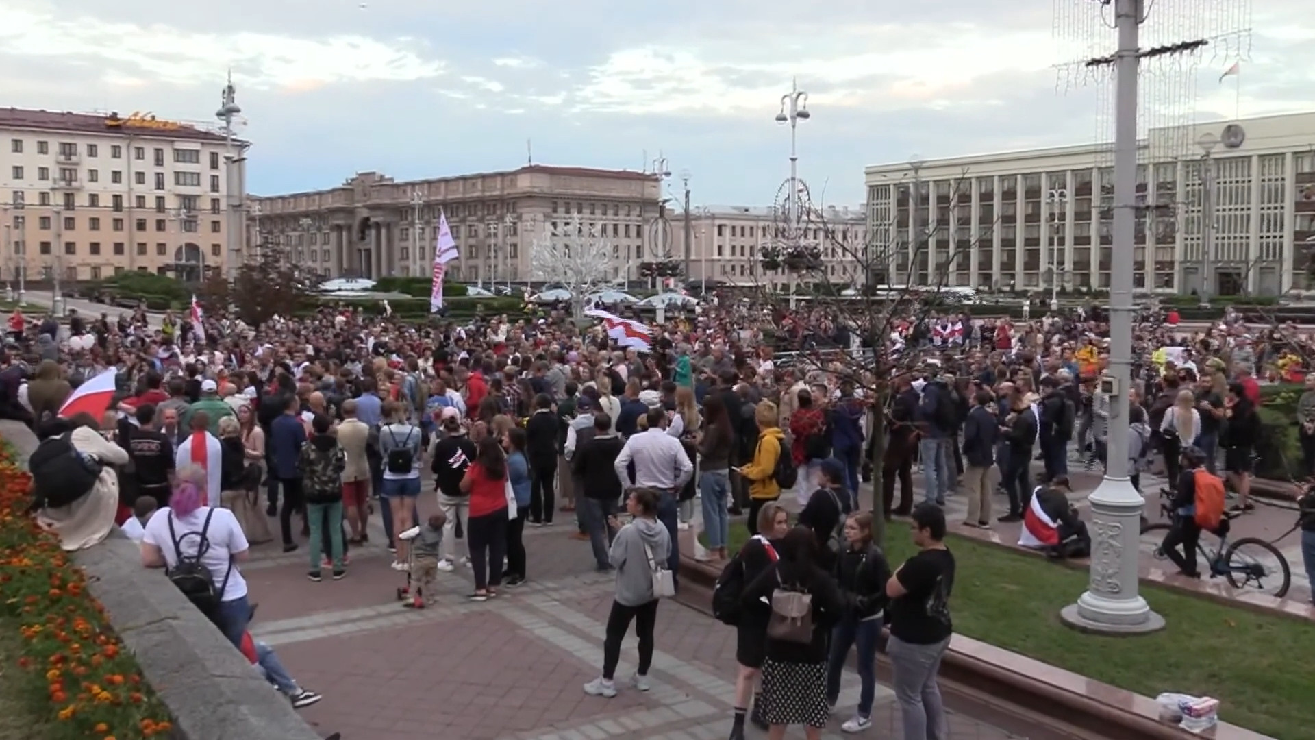 Протесты в Белорусии