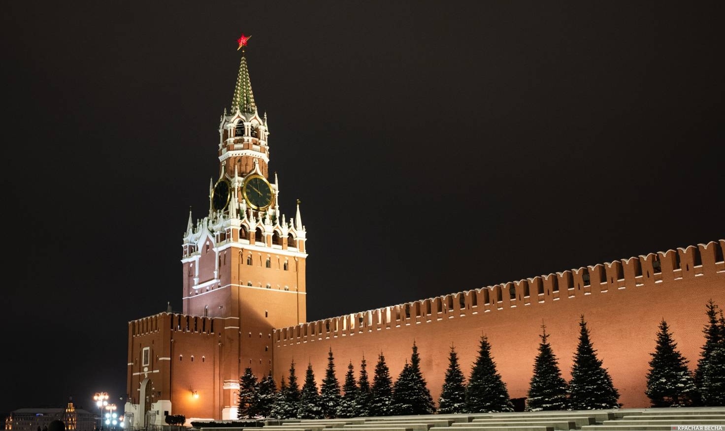 Спасская башня. Московский Кремль