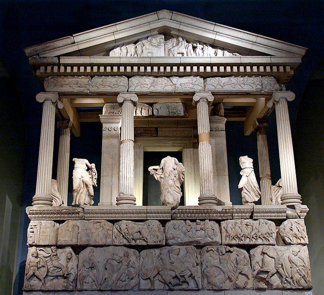 Reconstruction Nereid Monument BM