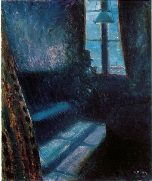Эдвард Мунк. Ночь Сен-Клу. 1890
