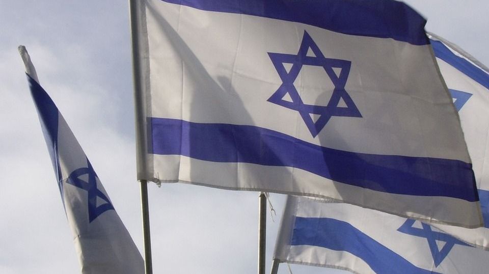 флаг, израиль, флаг страны