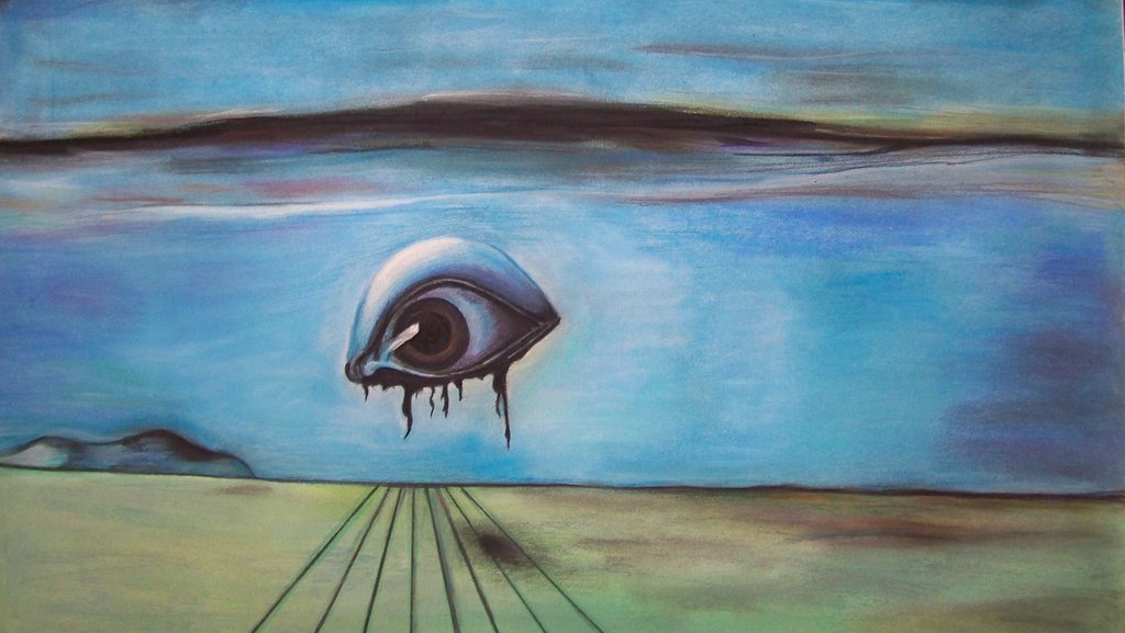 Сальвадор Дали. Глаз. 1945