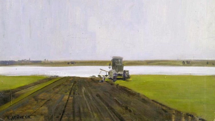 Алекскандр Дейнека. Трактор. 1950