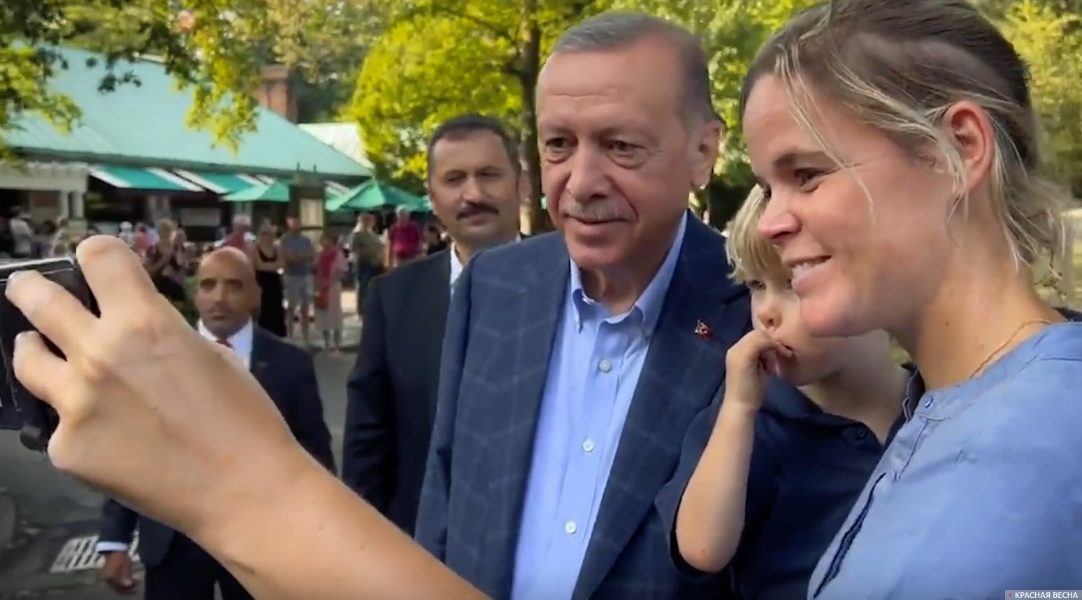 Президент Турции Реджеп Эрдоган в Нью-Йорке