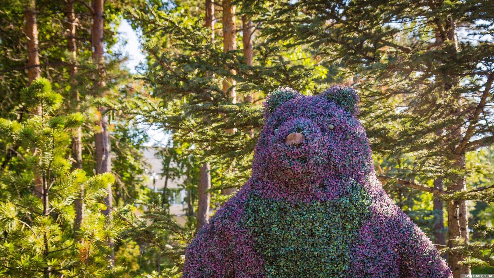 Хабаровск. Медведь в парке