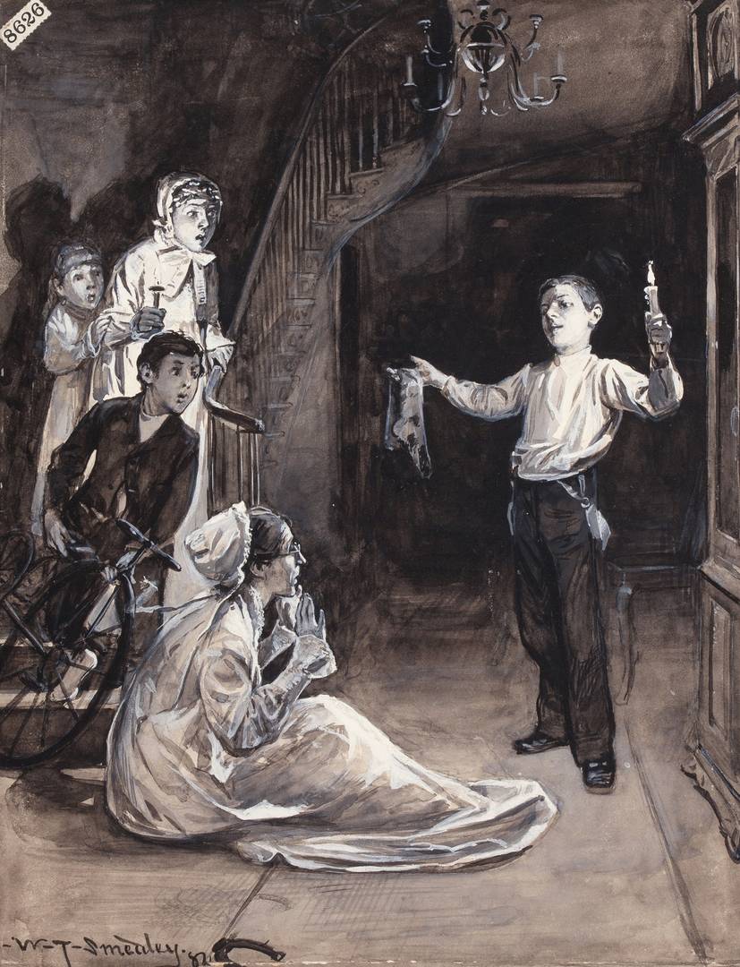 Уильям Томас Смедли. Сказка при свечах. 1882