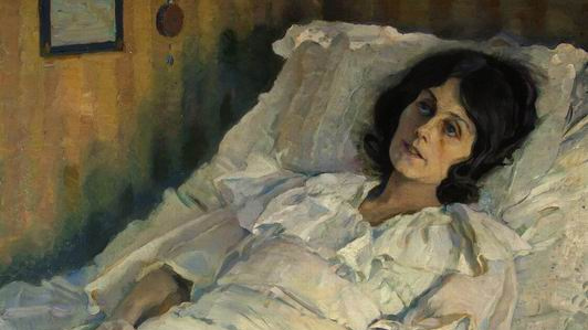 Нестеров М. В. Больная девушка. 1928