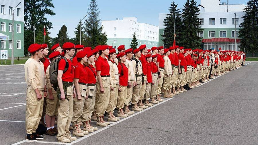 Первый слет молодежного военно-патриотического движения «Юнармия»
