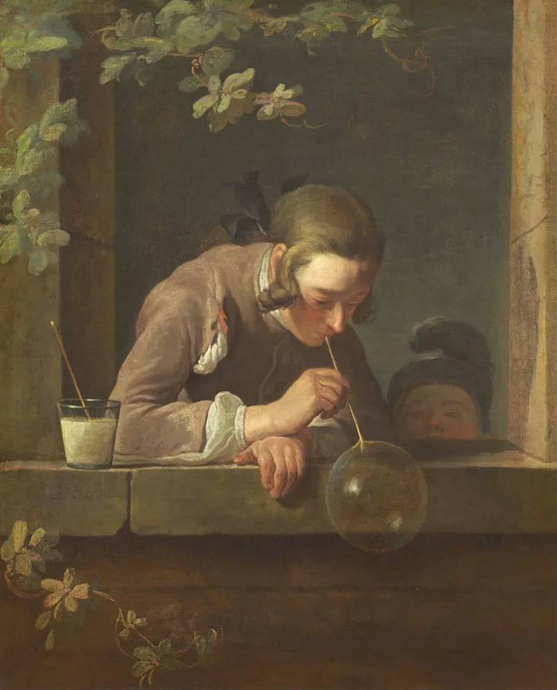 Жан-Батист Шарден. Мыльные пузыри. 1734
