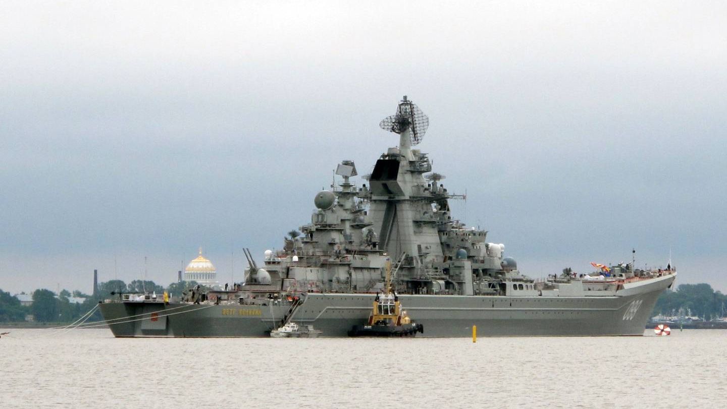 Пётр Великий крейсер вооружение