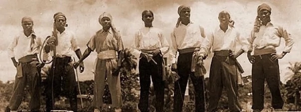 Семеро первых «пиратов», фото 1952 года